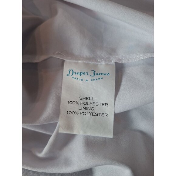 EUC Draper James Swiss Dot Tiered Dress/Size 12 - Picture 6 of 6